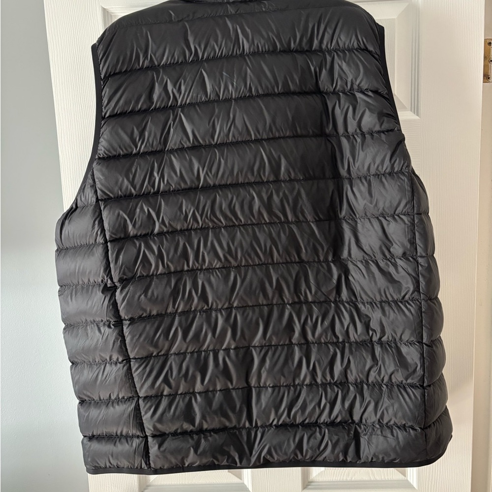 Eddie Bauer Black Men's Down Vest 3XLT - Picture 3 of 3